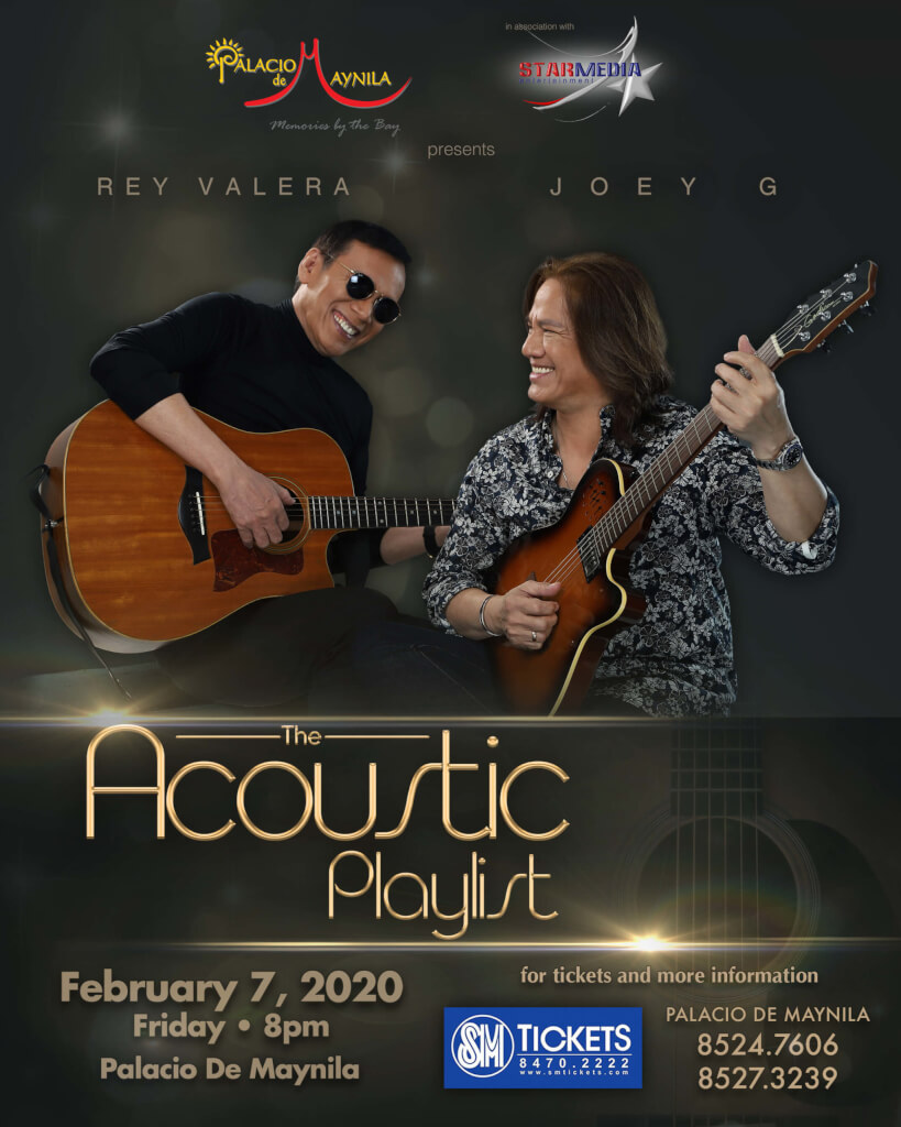 Acoustic Playlist Rey Valera Joey G Concert