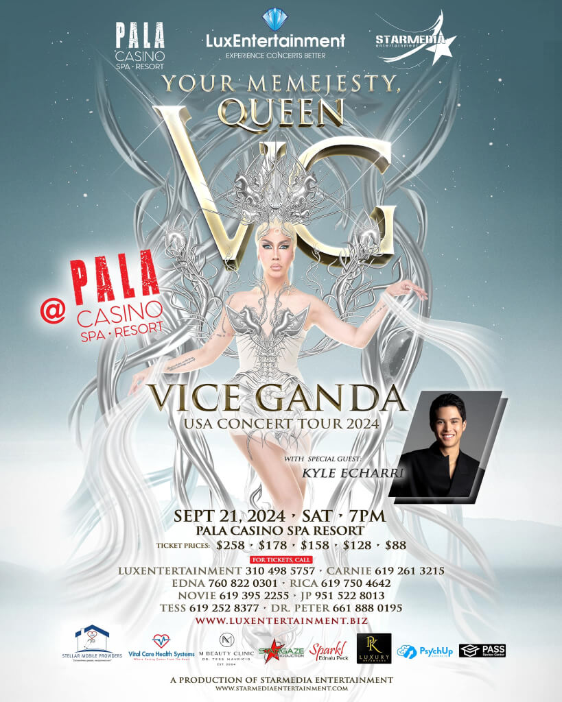 Read more about the article YOUR MEMEJESTY, QUEEN VICE GANDA – PALA CASINO